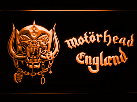 Motorhead England LED Neon Sign